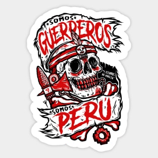 Somos guerreros, somos Perú 2018 Sticker